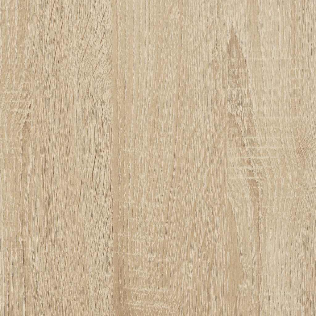 Room Divider/Book Cabinet Sonoma Oak 100x24x140 cm Engineered Wood