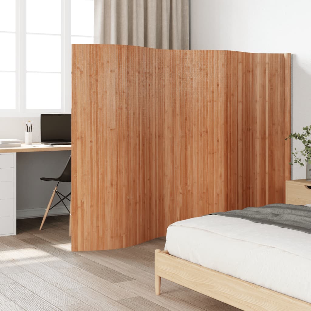 Room Divider Natural 165x400 cm Bamboo